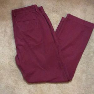 Vineyard Vines Maroon Chinos